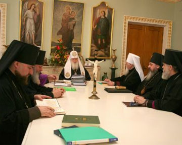 В УПЦ КП відбулося засідання Священного Синоду (Журнали)